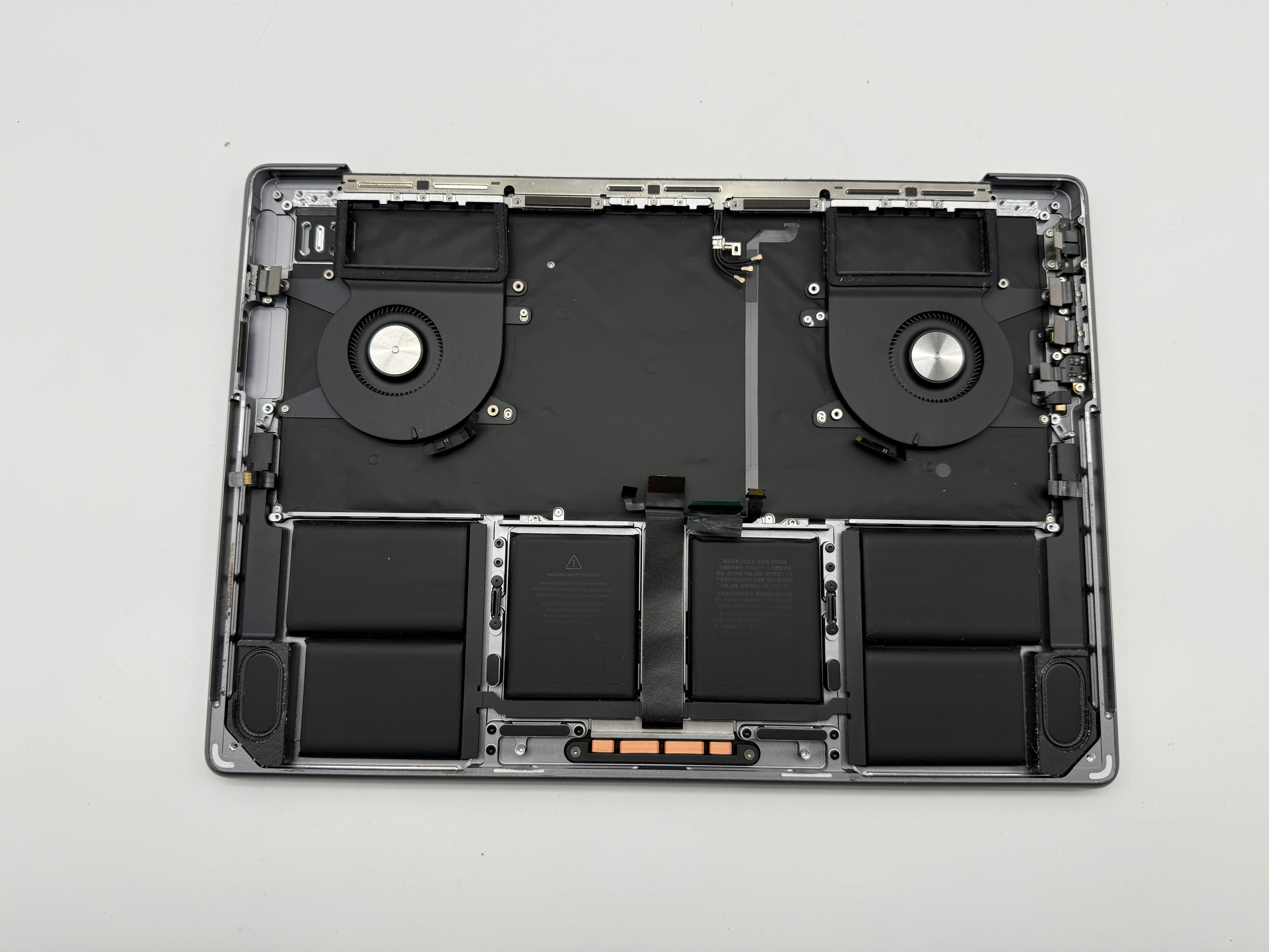 Macbook Pro 14" 2021 A2442 Topcase QWERTZ Tastatur Spacegrau #T849