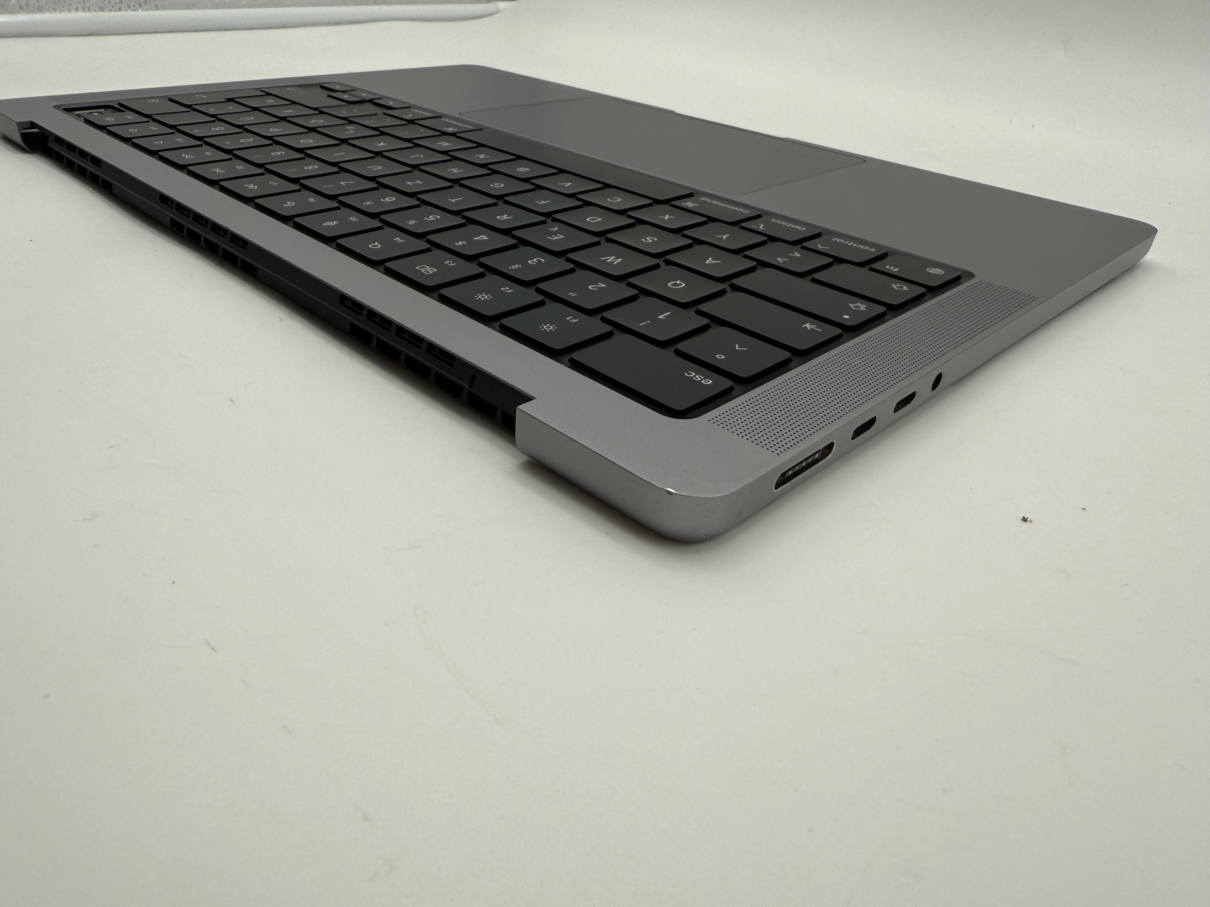 Macbook Pro 14" 2021 A2442 Topcase QWERTZ Tastatur Spacegrau #T852