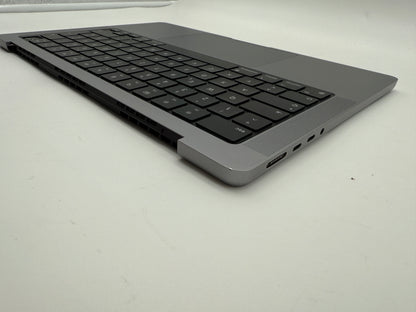 Macbook Pro 14" 2021 A2442 Topcase QWERTZ Tastatur Spacegrau #T852