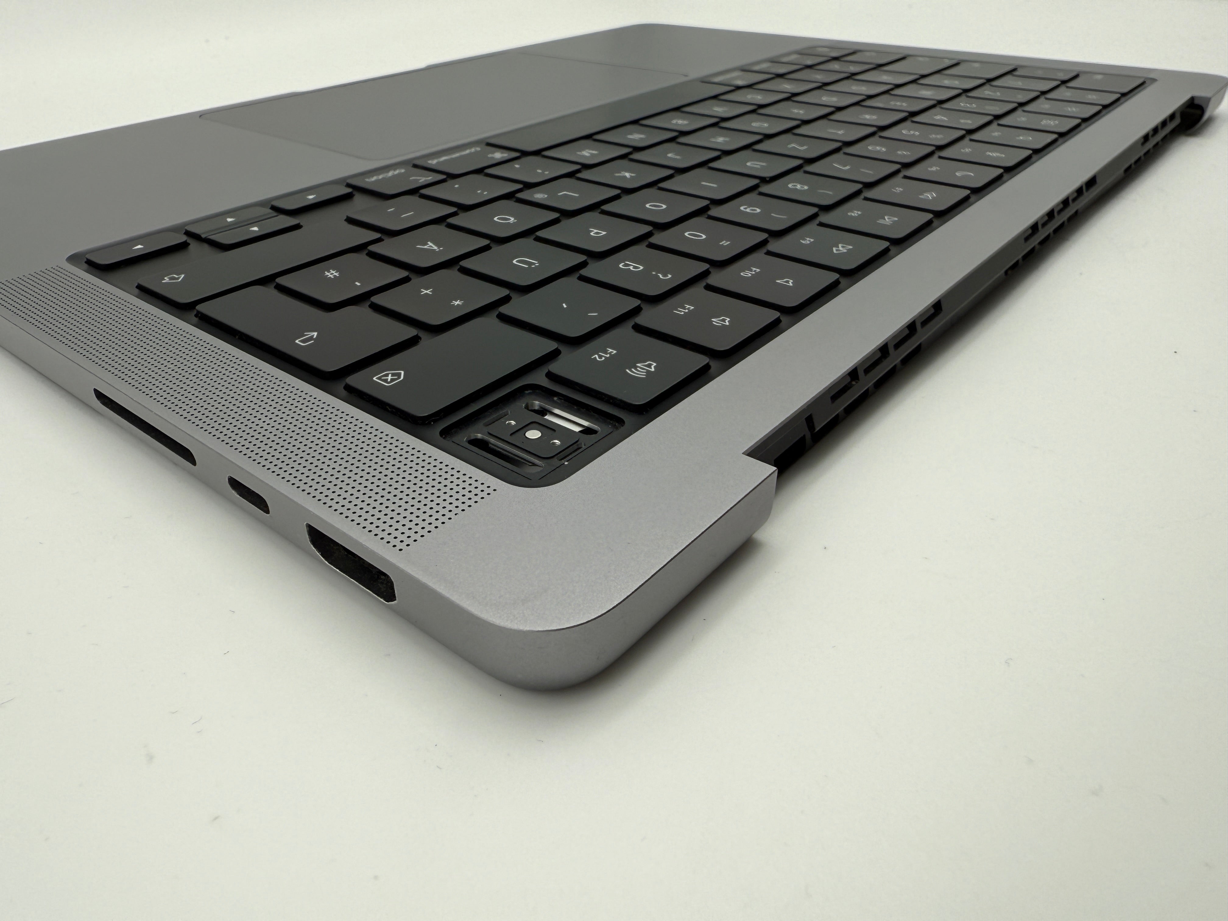 Macbook Pro 14" 2021 A2442 Topcase QWERTZ Tastatur Spacegrau #T852