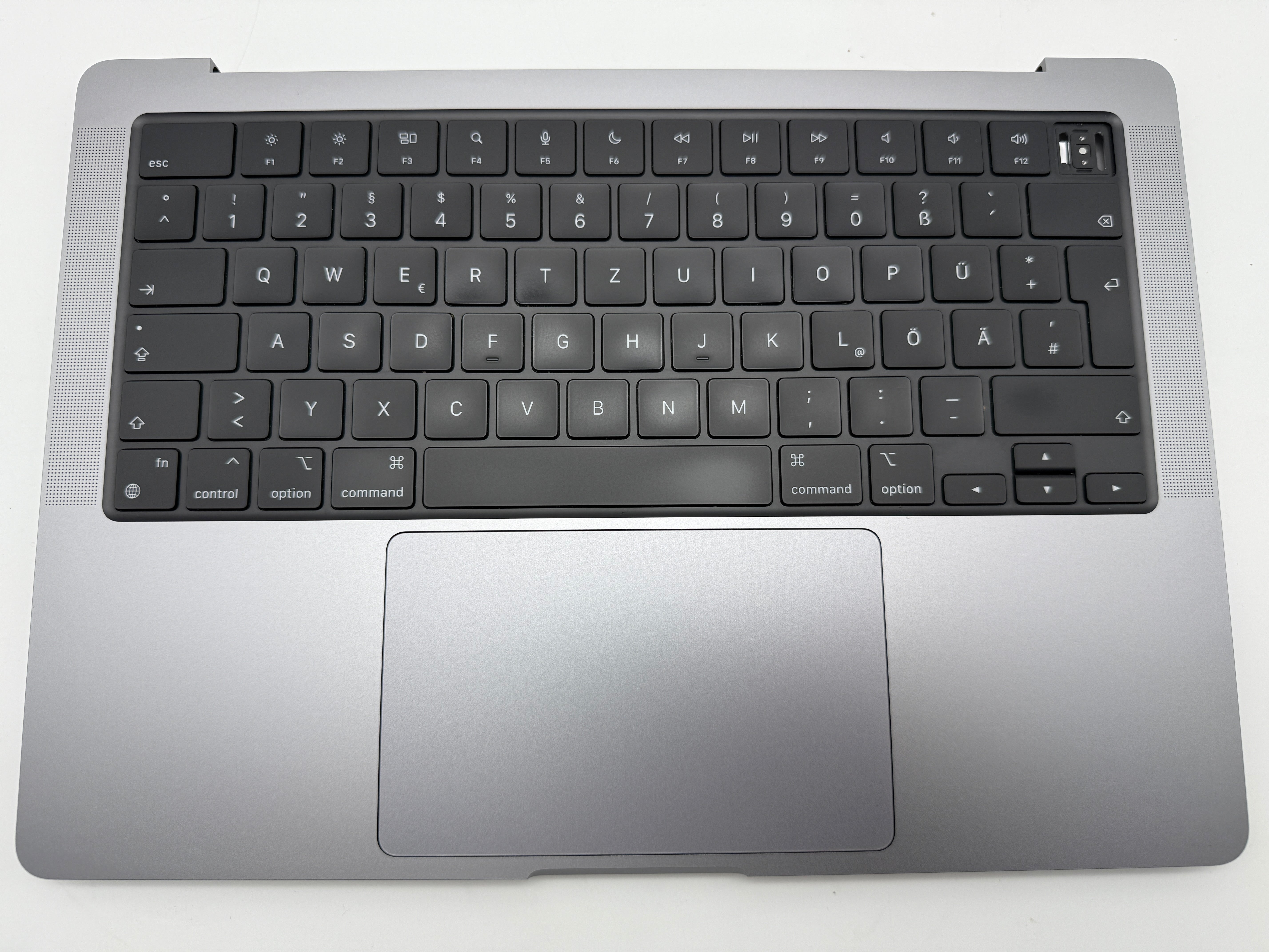 Macbook Pro 14" 2021 A2442 Topcase QWERTZ Tastatur Spacegrau #T853