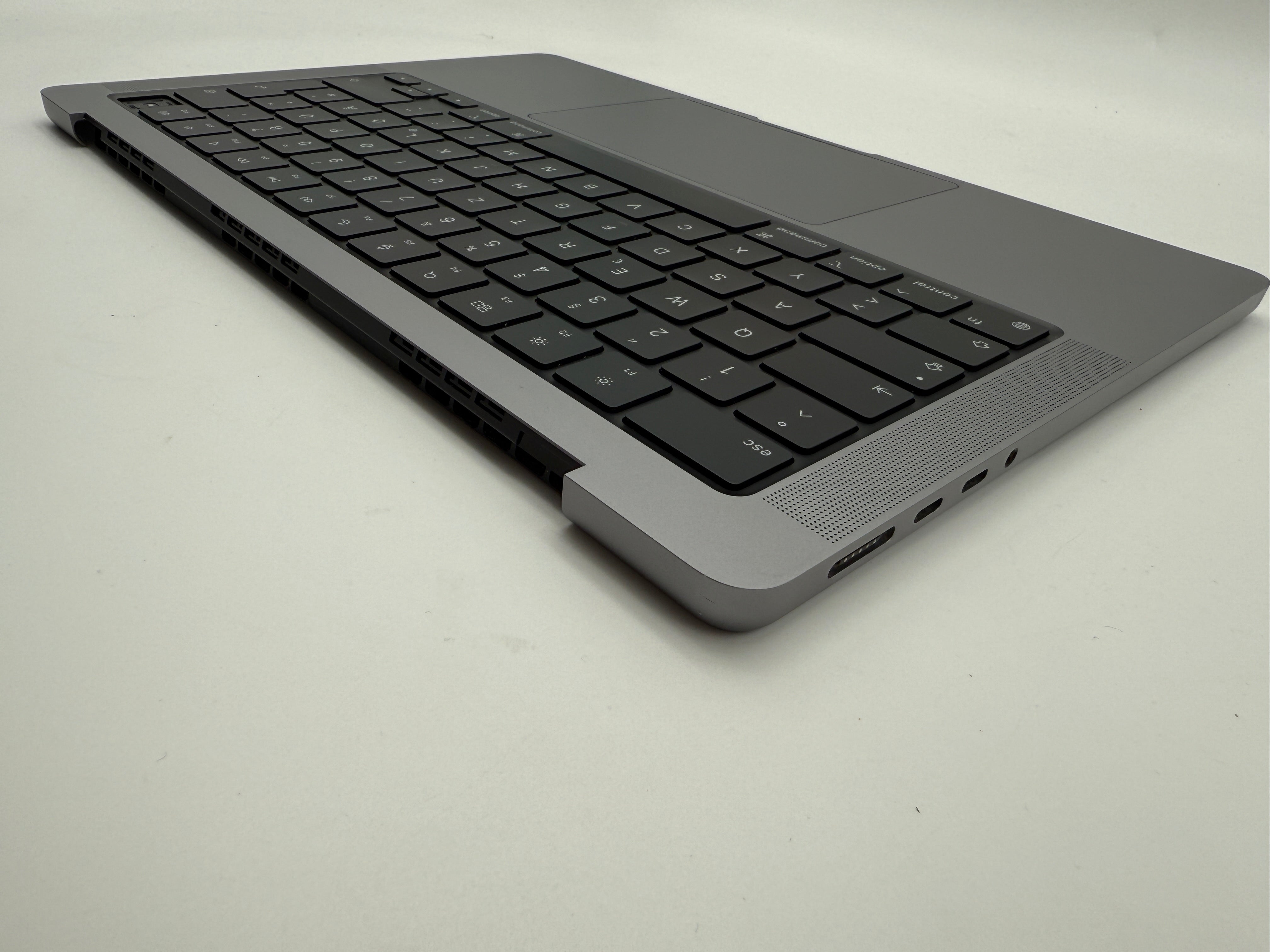 Macbook Pro 14" 2021 A2442 Topcase QWERTZ Tastatur Spacegrau #T853