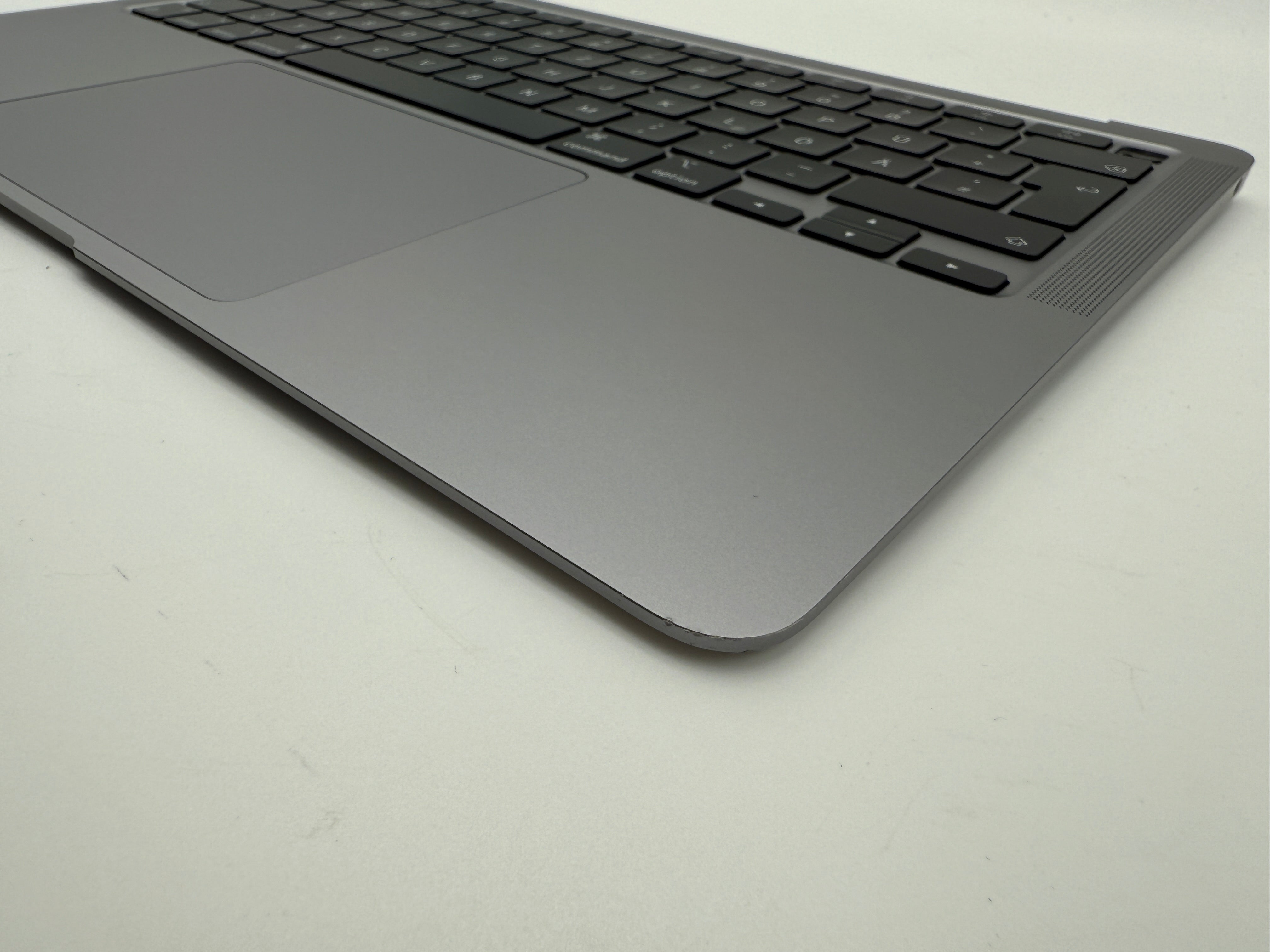 MacBook Air 13" 2020 A2337 Topcase QWERTZ Akku Tastatur Grau #T854