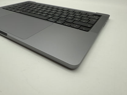 Macbook Pro 14" 2021 A2442 Topcase QWERTZ Tastatur Spacegrau #T855