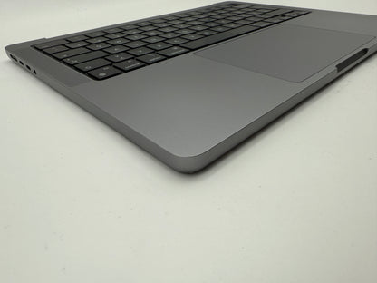 Macbook Pro 14" 2021 A2442 Topcase QWERTZ Tastatur Spacegrau #T855