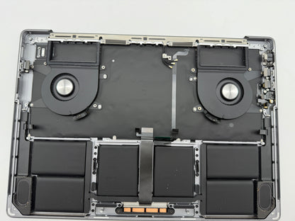 Macbook Pro 14" 2021 A2442 Topcase QWERTZ Tastatur Spacegrau #T855