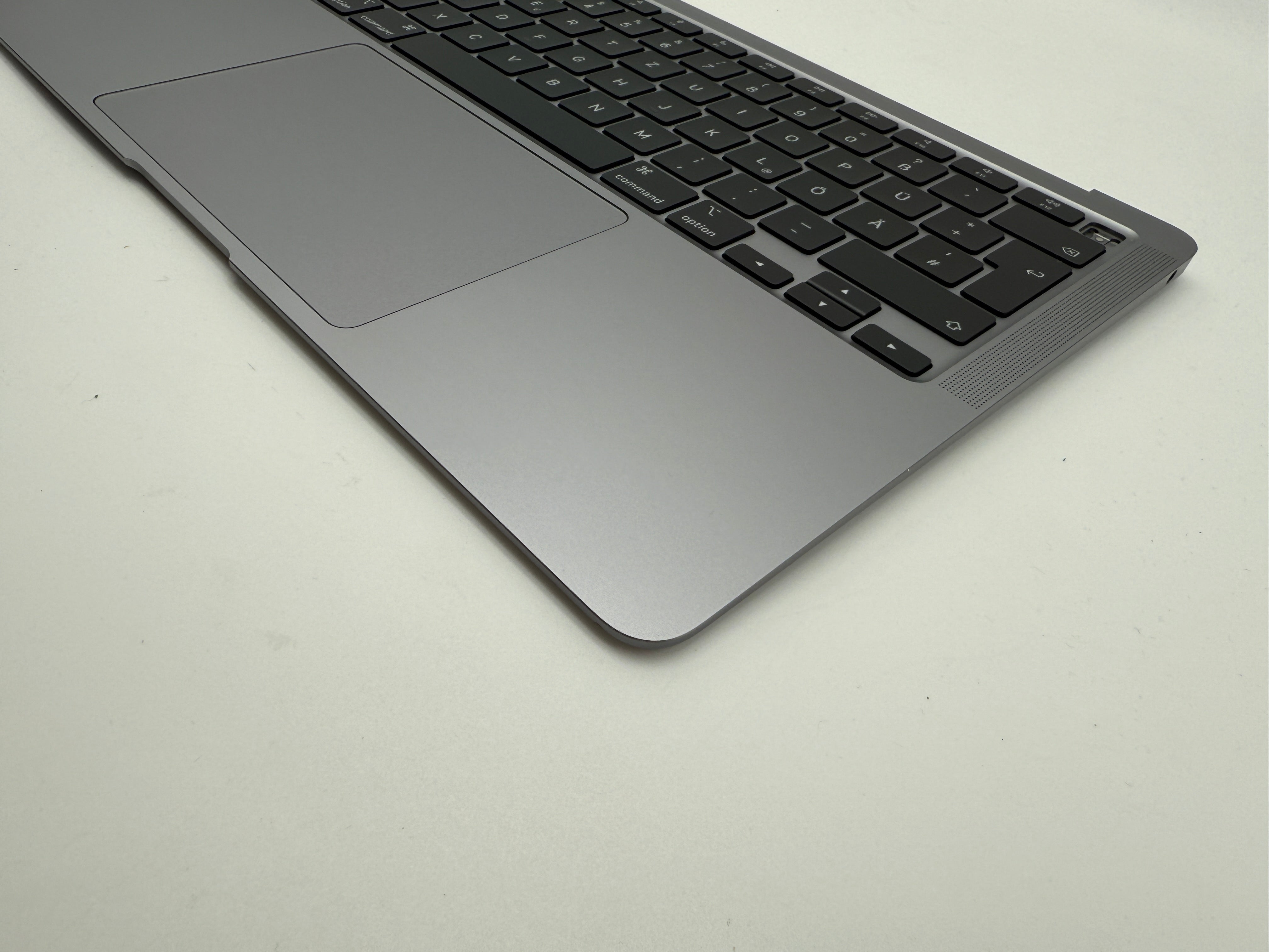 MacBook Air 13" 2020 A2337 Topcase QWERTZ Akku Tastatur Grau #T857