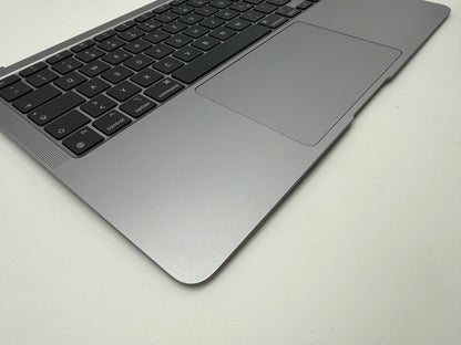 MacBook Air 13" 2020 A2337 Topcase QWERTZ Akku Tastatur Grau #T857