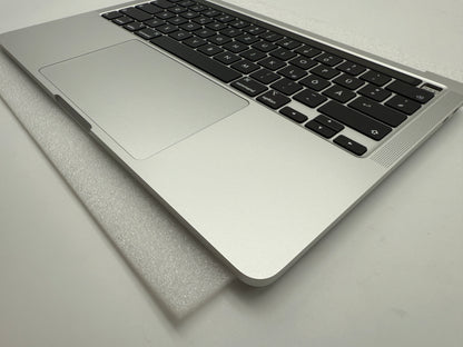 Macbook Pro 13" A2251 2020 Topcase QWERTZ Akku Tastatur Silber #T858