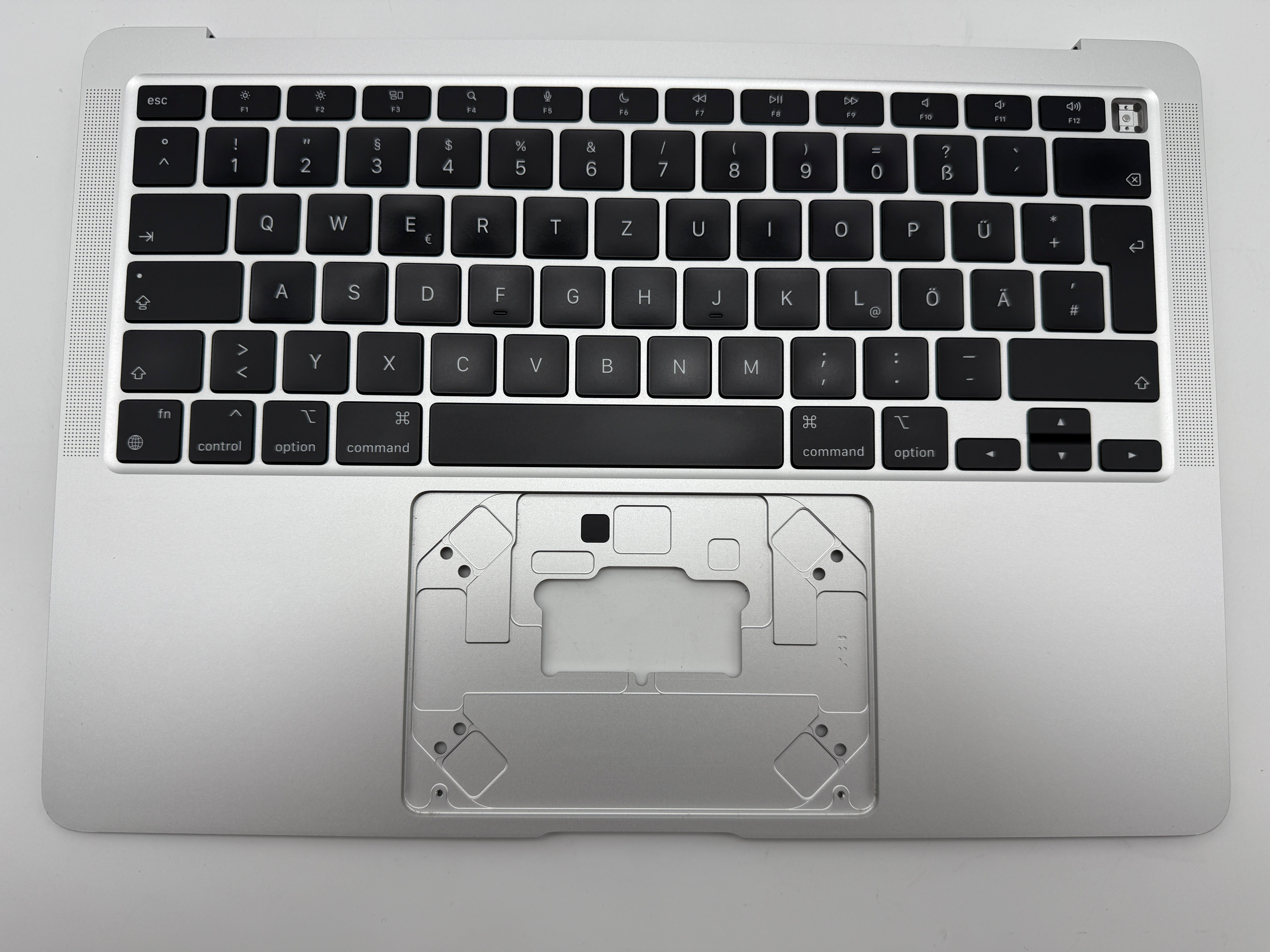 MacBook Air 13" 2020 A2337 Topcase QWERTZ Akku Tastatur Silber #T859