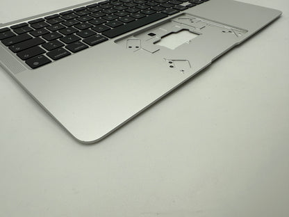 MacBook Air 13" 2020 A2337 Topcase QWERTZ Akku Tastatur Silber #T859
