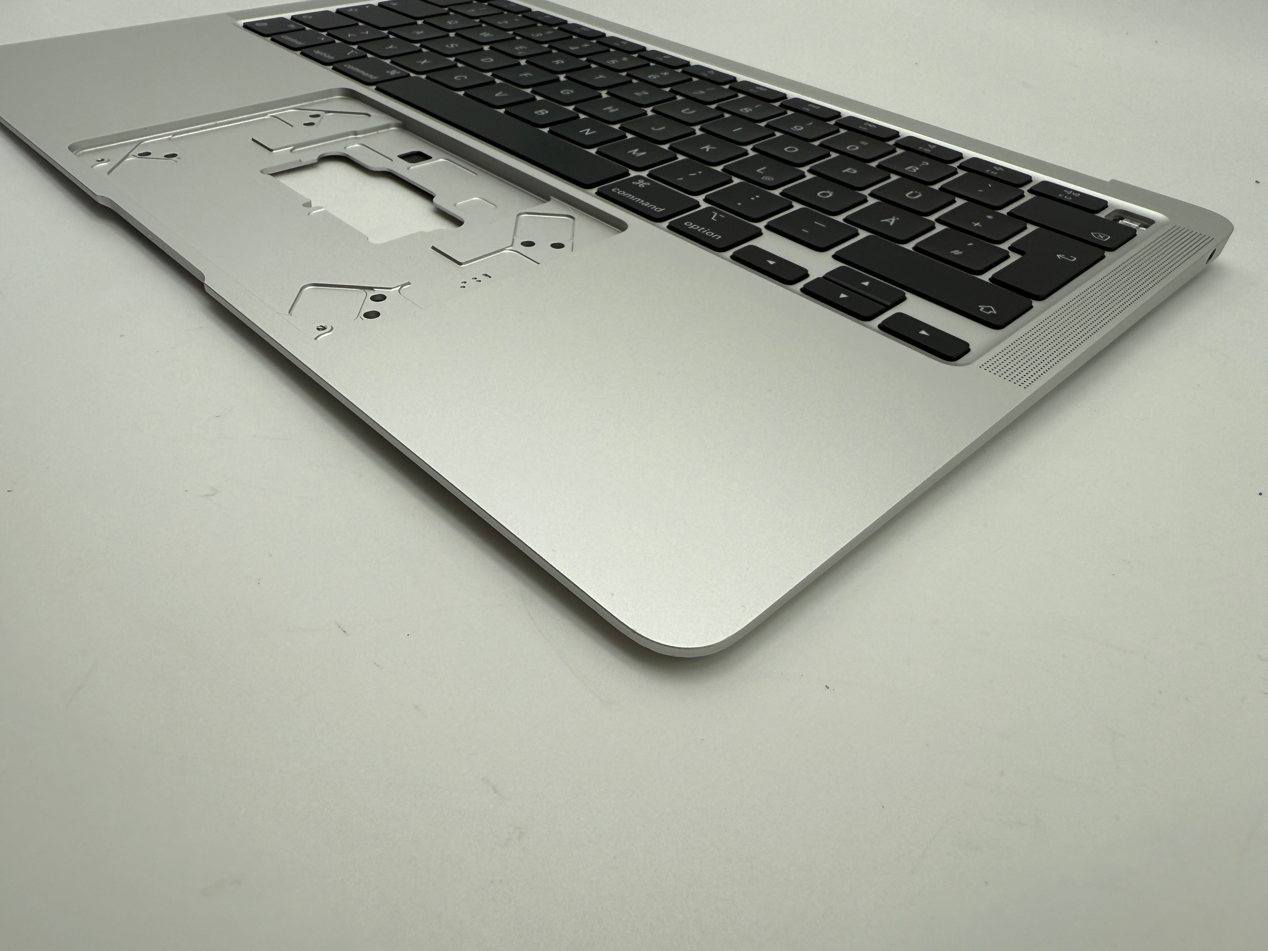 MacBook Air 13" 2020 A2337 Topcase QWERTZ Akku Tastatur Silber #T859