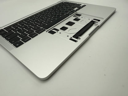 Macbook Pro 13" 2020 A2338 Topcase Akku Tastatur Silber #T860