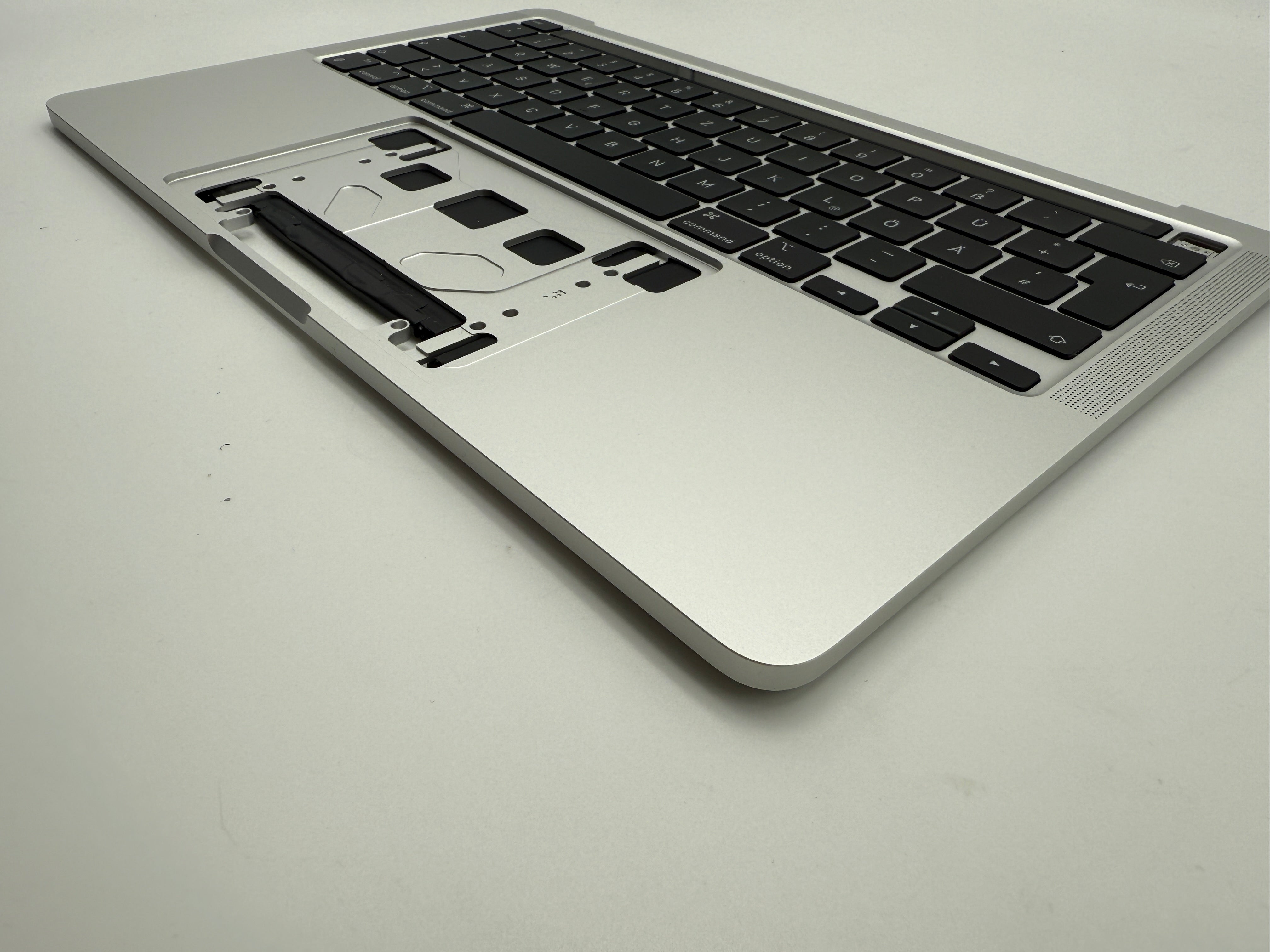 Macbook Pro 13" 2020 A2338 Topcase Akku Tastatur Silber #T860