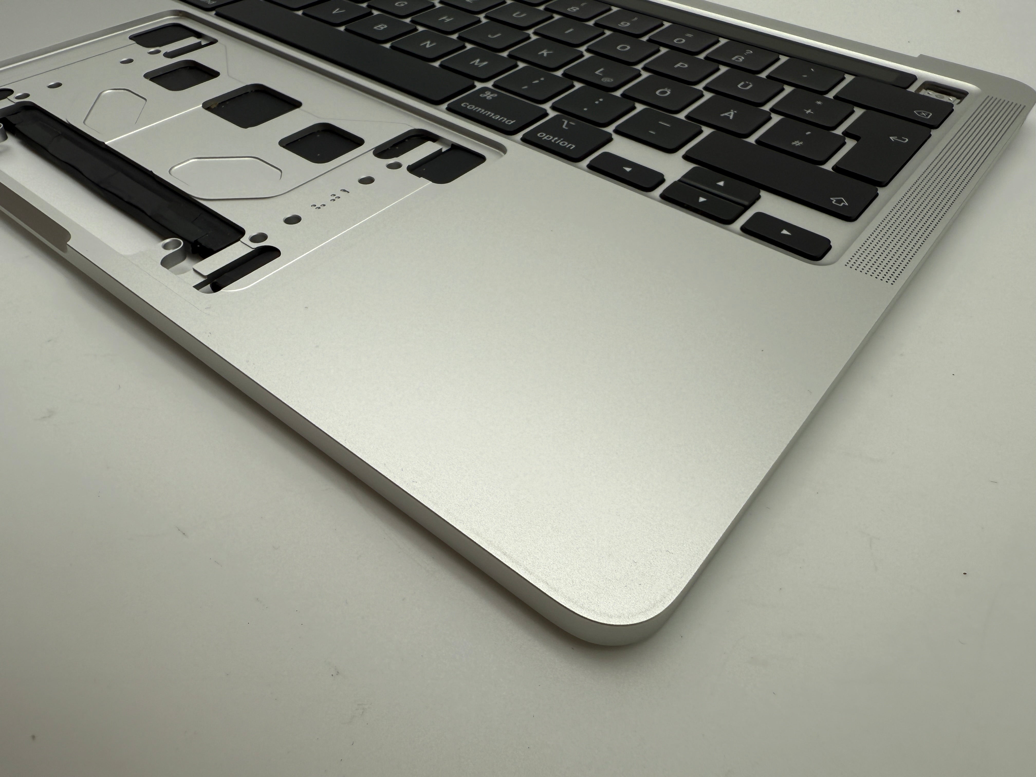 Macbook Pro 13" 2020 2022 A2338 Topcase Akku Tastatur Silber #T863