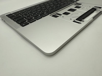 Macbook Pro 13" 2020 2022 A2338 Topcase Akku Tastatur Silber #T863