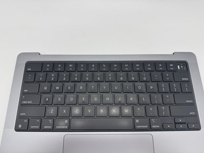 Macbook Pro 14" 2021 A2442 Topcase QWERTY US Tastatur Spacegrau #T687