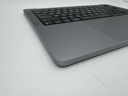 Macbook Pro 14" 2021 A2442 Topcase QWERTY US Tastatur Spacegrau #T687