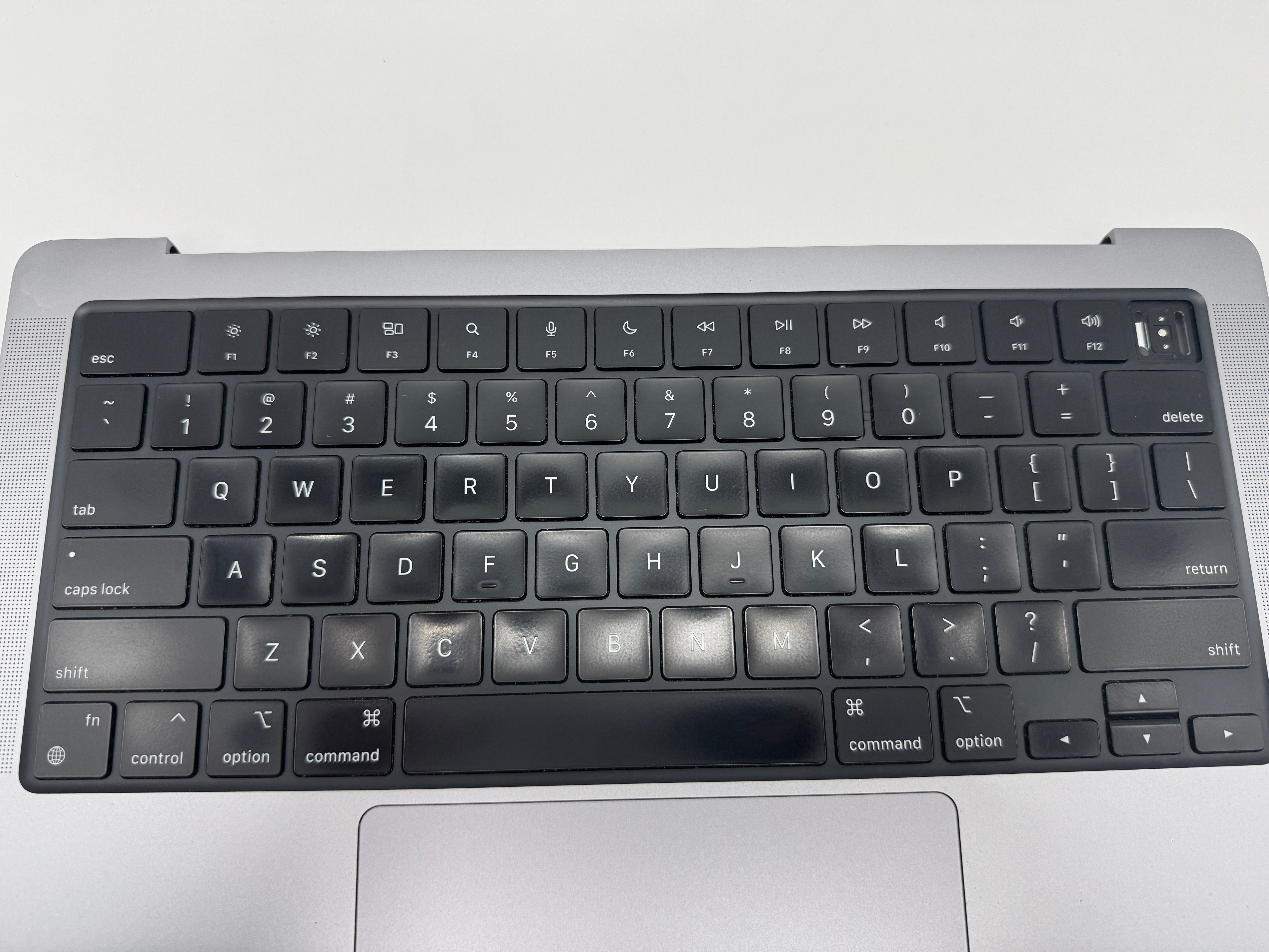 Macbook Pro 14" 2021 A2442 Topcase QWERTY US Tastatur Spacegrau #T688