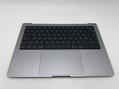 Macbook Pro 14" 2021 A2442 Topcase QWERTZ Tastatur Spacegrau #T689