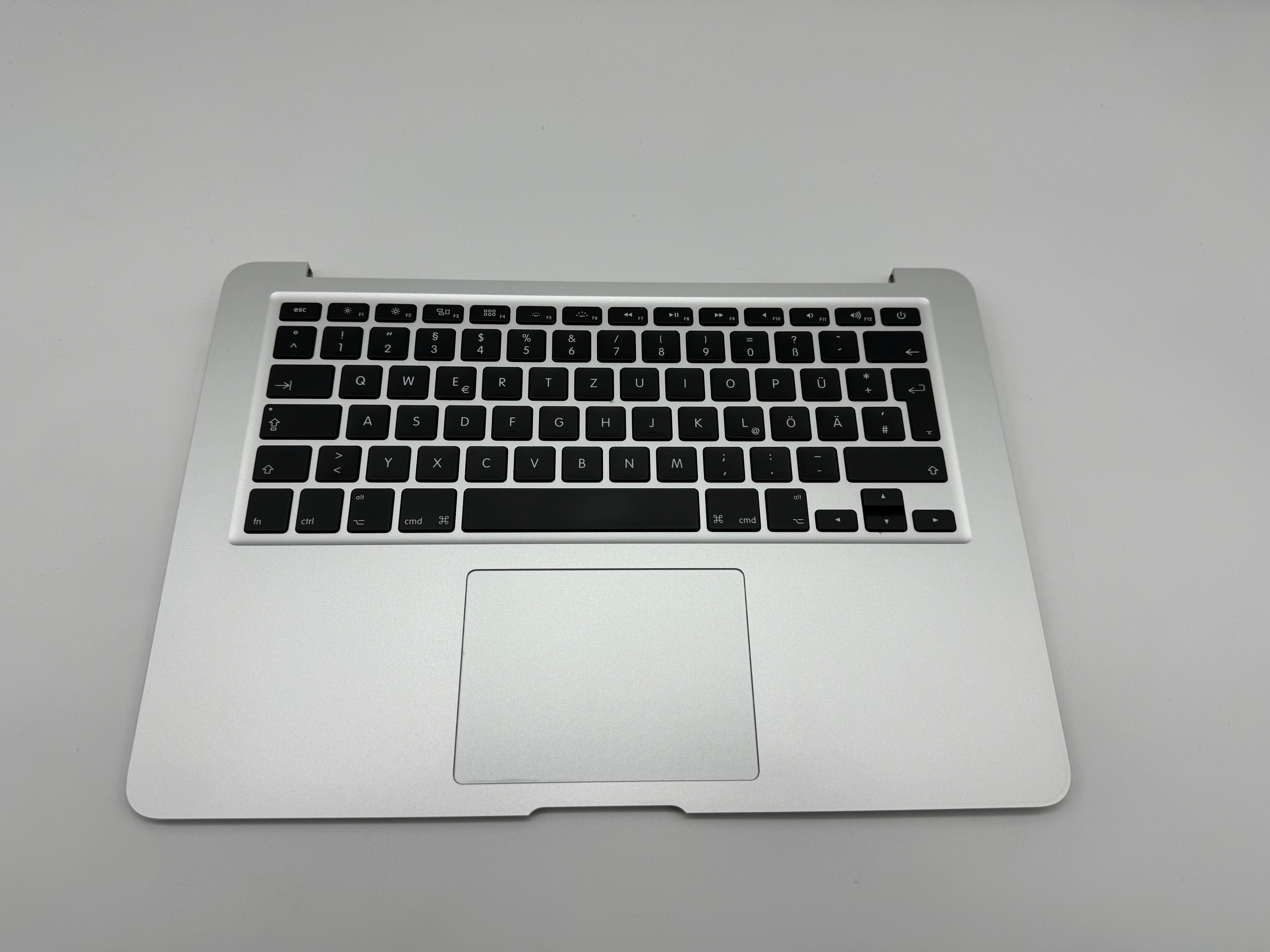 MacBook Air 13" A1466 2013 - 2017 Topcase QWERTZ Tastatur Akku Silber #T411