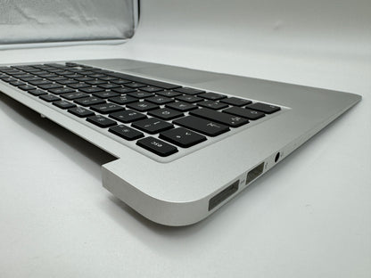 MacBook Air 13" A1466 2013 - 2017 Topcase QWERTZ Tastatur Silber #T412