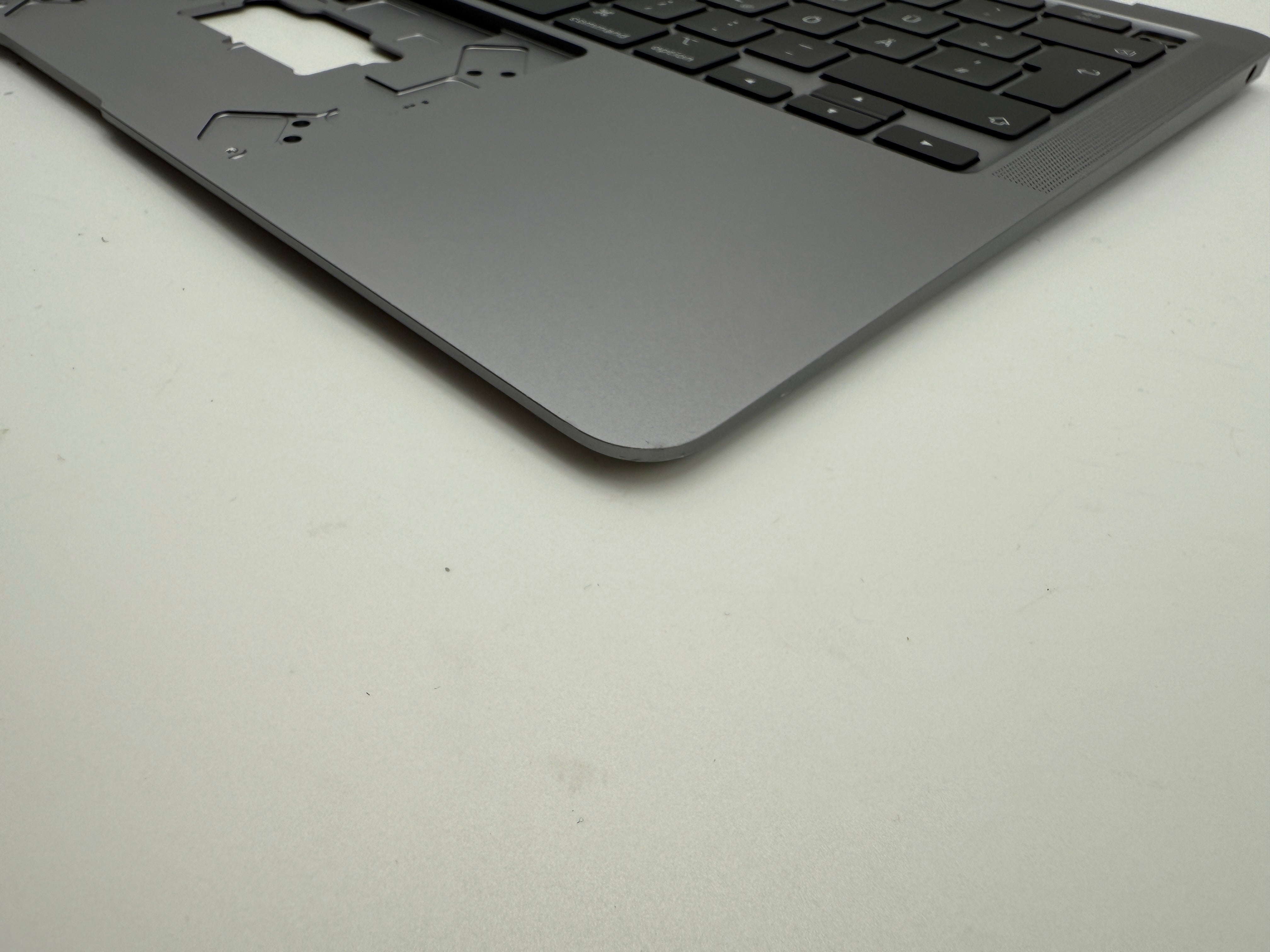 MacBook Air 13" 2020 A2337 Topcase QWERTZ Akku Tastatur Grau #T867