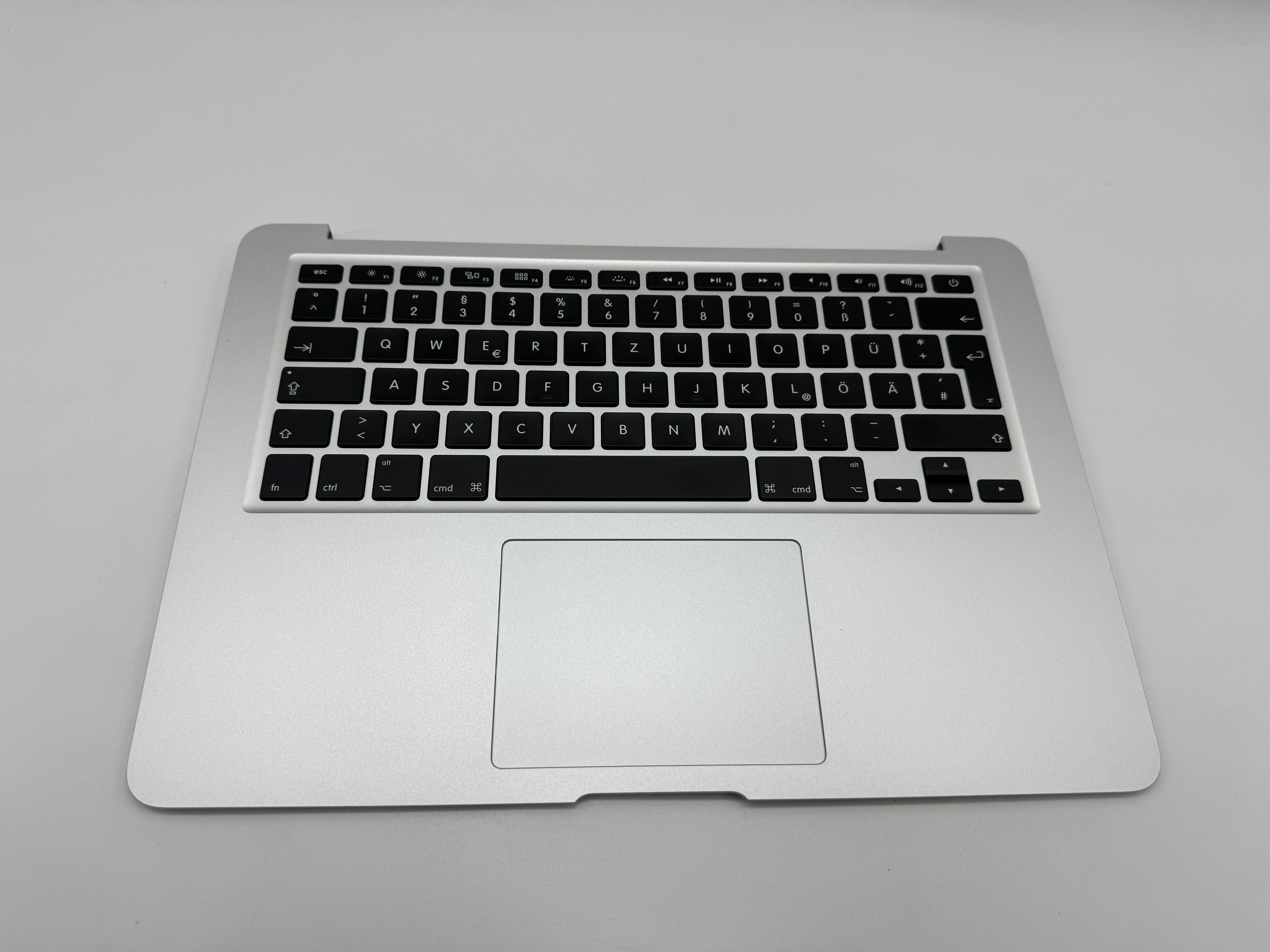 MacBook Air 13" A1466 2013 - 2017 Topcase QWERTZ Tastatur Akku Silber #T413