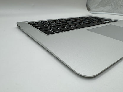 MacBook Air 13" A1466 2013 - 2017 Topcase QWERTZ Tastatur Akku Silber #T413