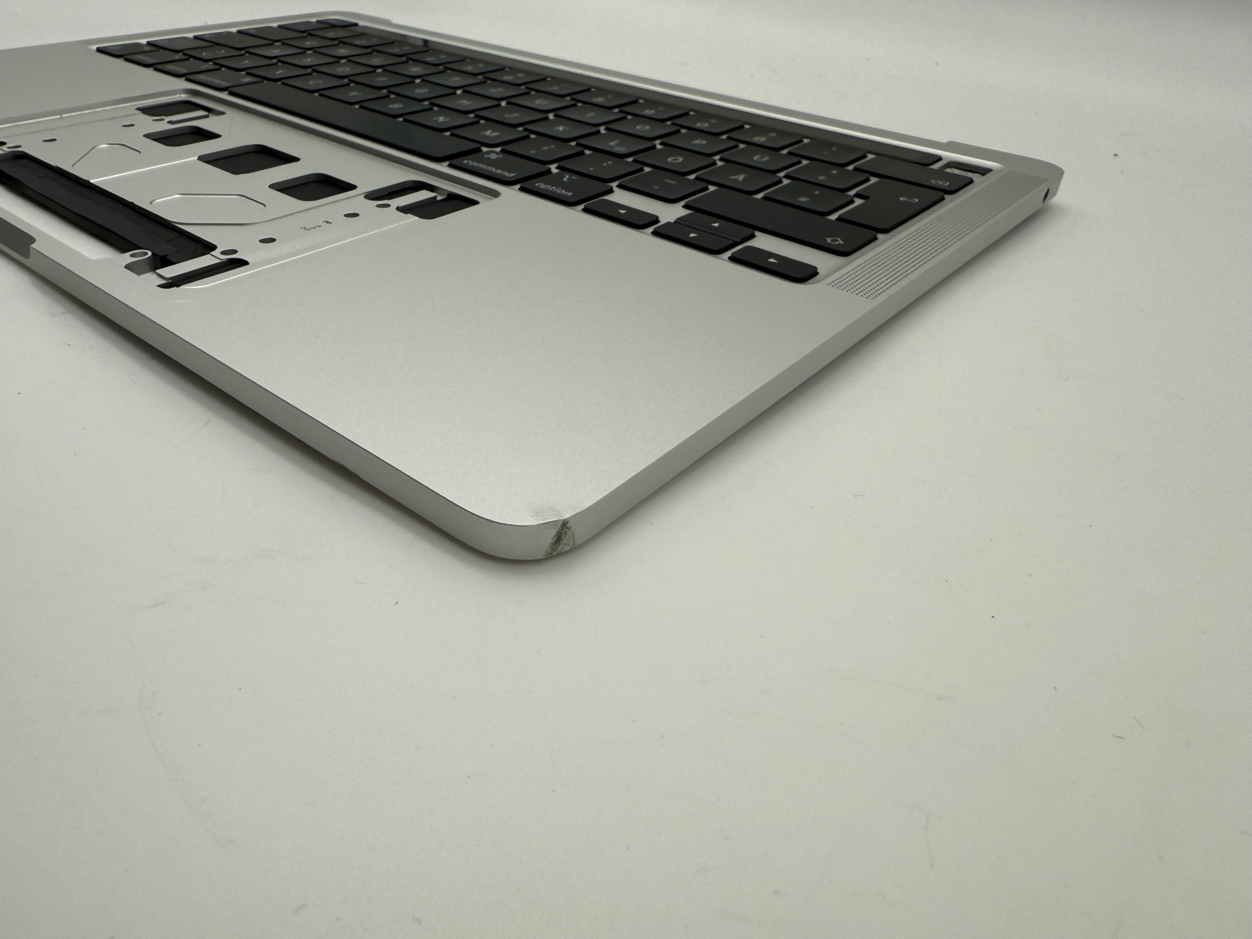 Macbook Pro 13" 2020 2022 A2338 Topcase Akku Tastatur Silber #T865