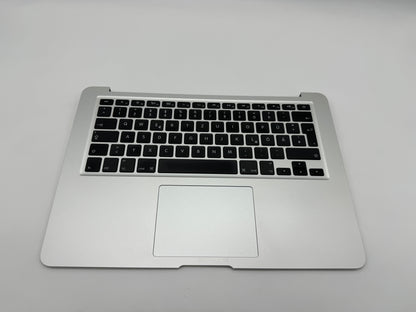 MacBook Air 13" A1466 2013 - 2017 Topcase QWERTZ Tastatur Akku Silber #T414