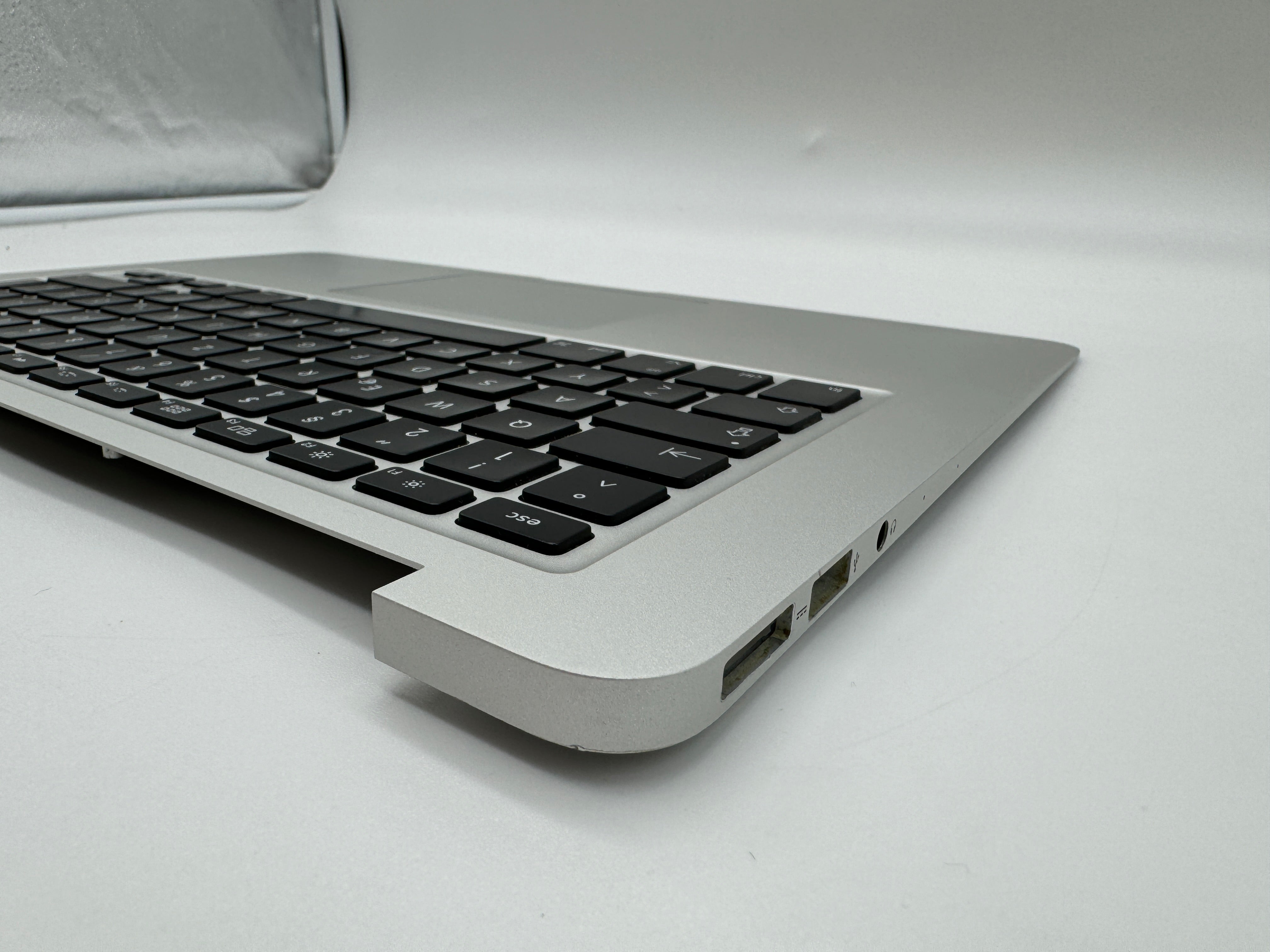 MacBook Air 13" A1466 2013 - 2017 Topcase QWERTZ Tastatur Akku Silber #T414