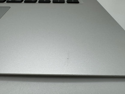 MacBook Air 13" A1466 2013 - 2017 Topcase QWERTZ Tastatur Akku Silber #T415