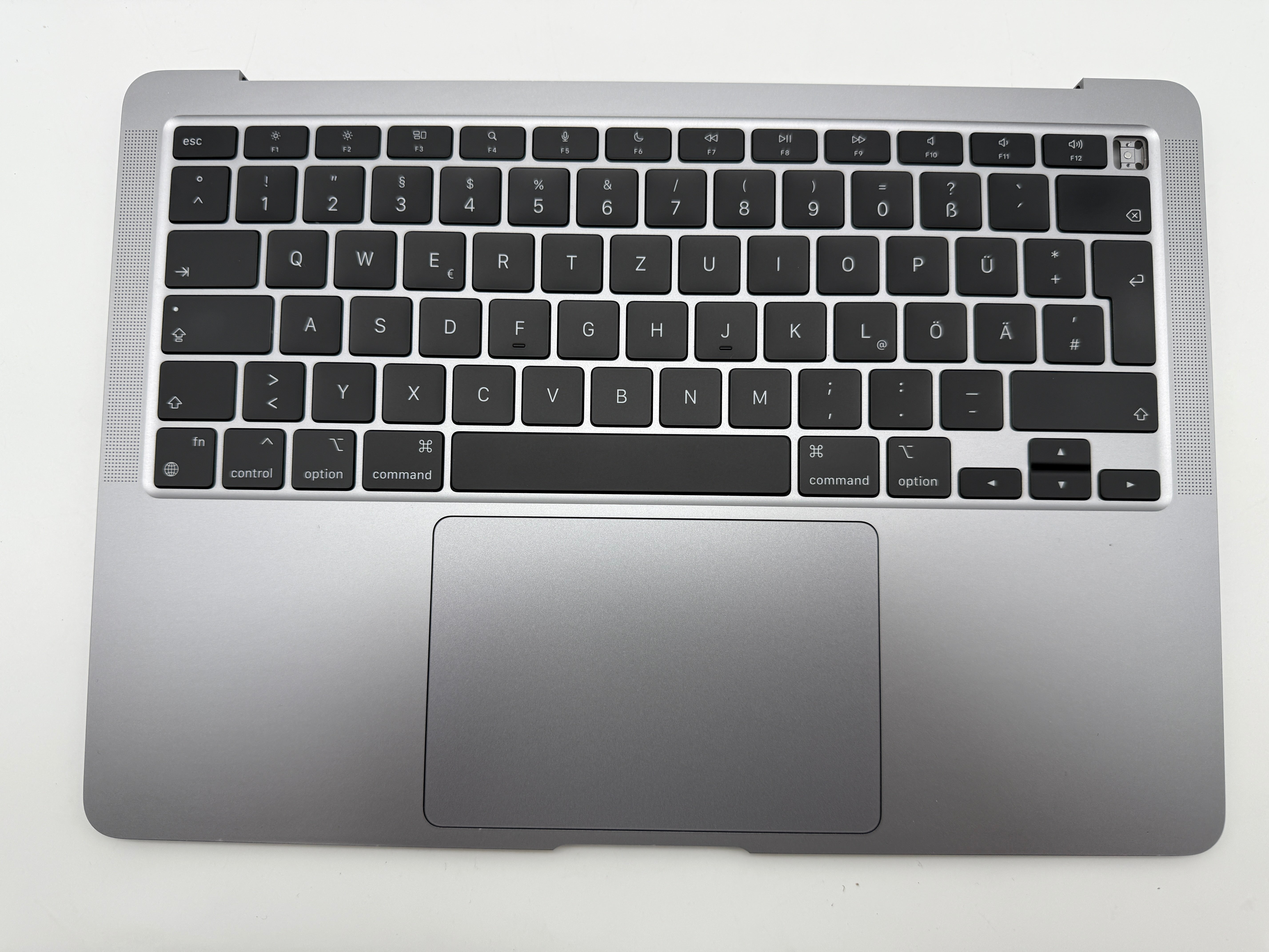 MacBook Air 13" 2020 A2337 Topcase QWERTZ Akku Tastatur Grau #T869