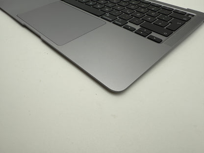MacBook Air 13" 2020 A2337 Topcase QWERTZ Akku Tastatur Grau #T869