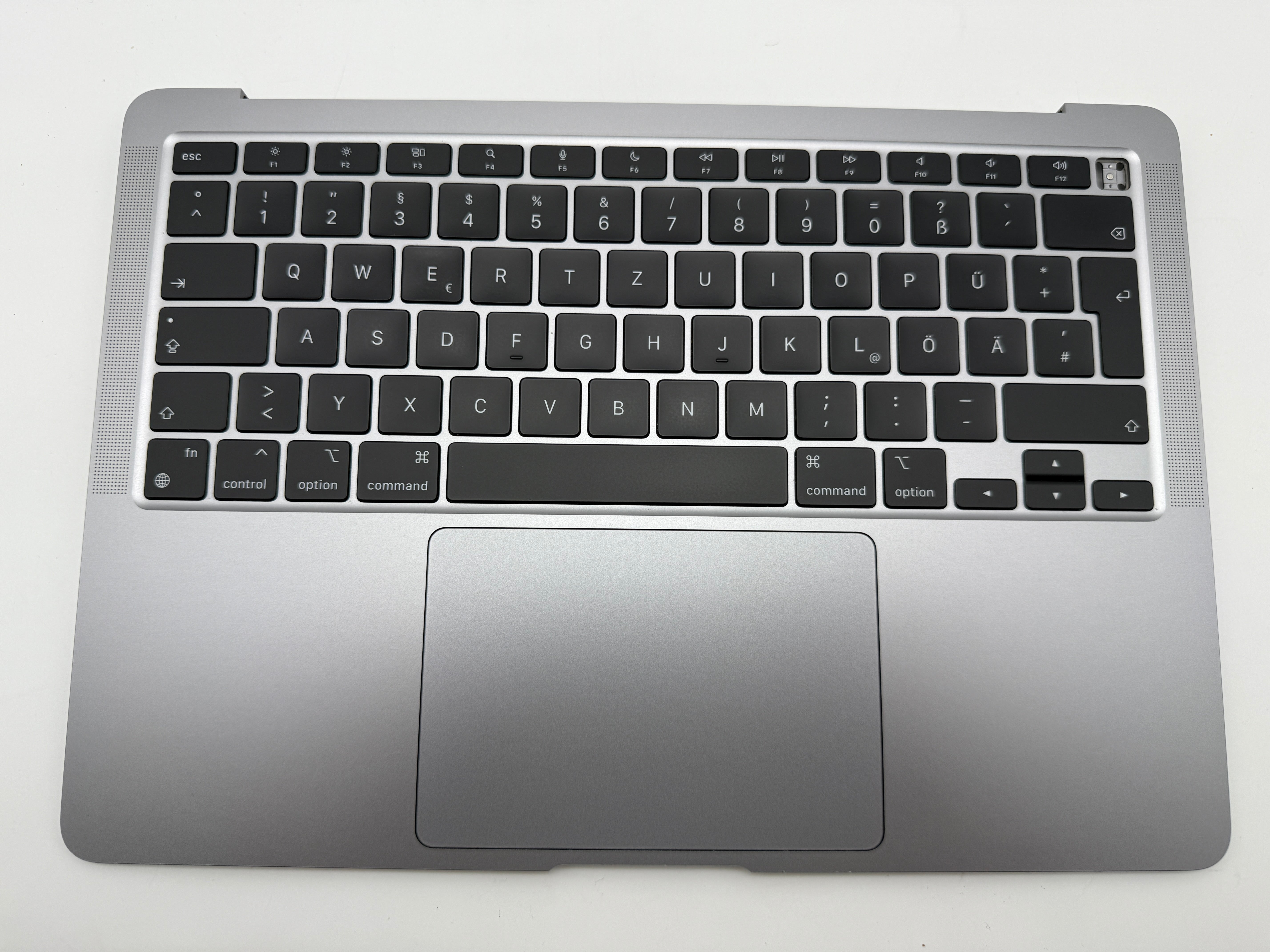 MacBook Air 13" 2020 A2337 Topcase QWERTZ Akku Tastatur Grau #T870