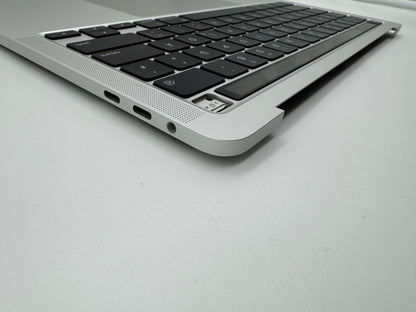 Macbook Pro 13" A2251 2020 Akku Topcase Tastatur Trackpad Silber #T417