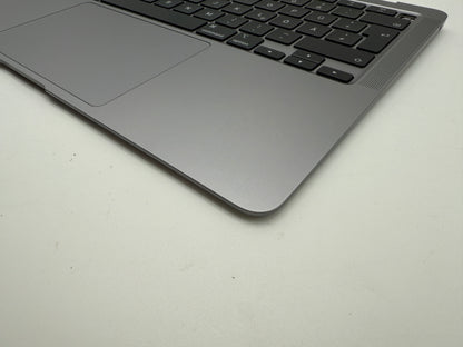 MacBook Air 13" 2020 A2337 Topcase QWERTZ Akku Tastatur Grau #T870