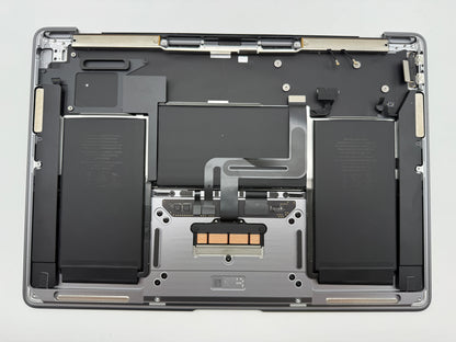 MacBook Air 13" 2020 A2337 Topcase QWERTZ Akku Tastatur Grau #T870