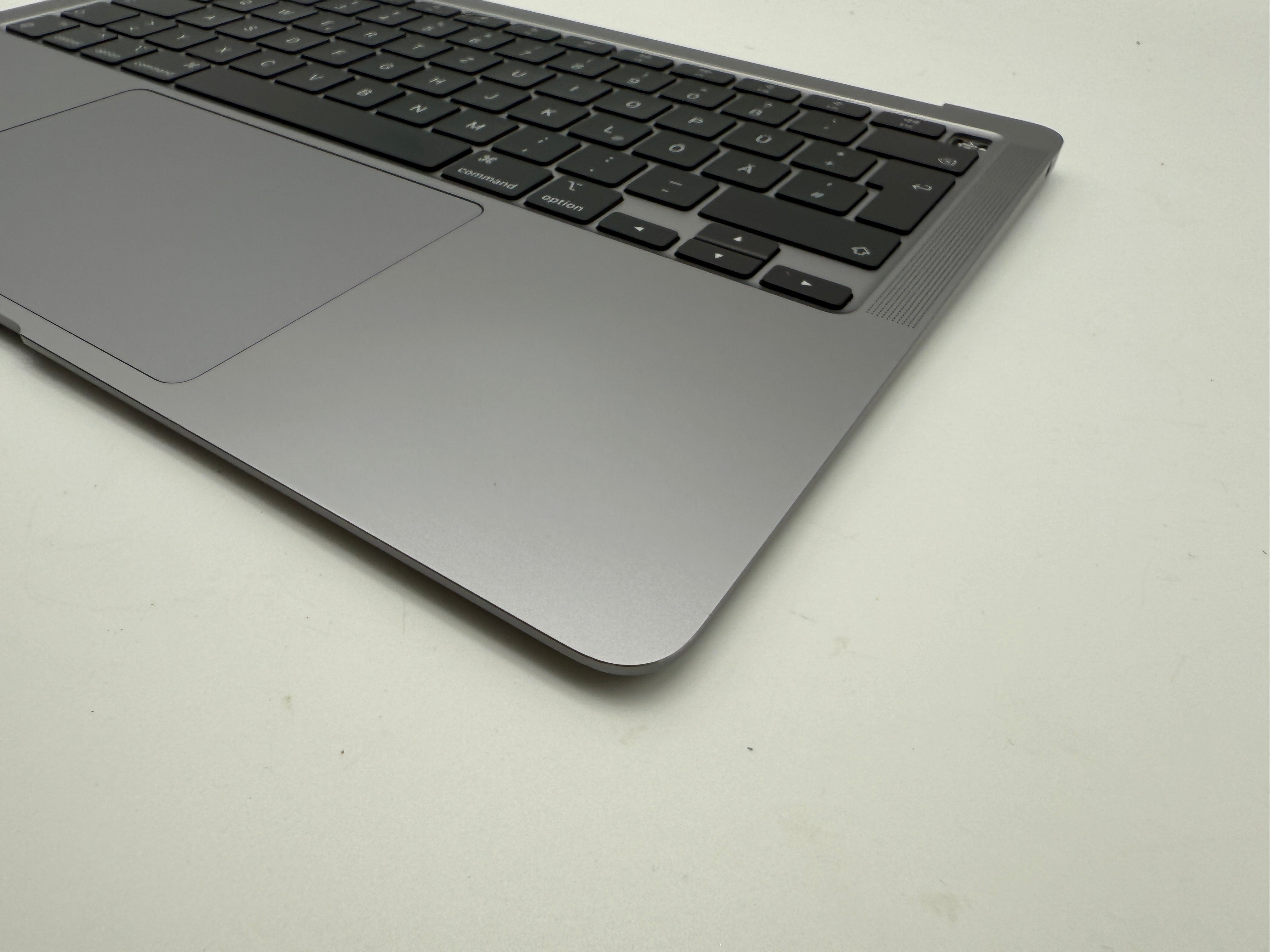 MacBook Air 13" 2020 A2337 Topcase QWERTZ Akku Tastatur Grau #T871