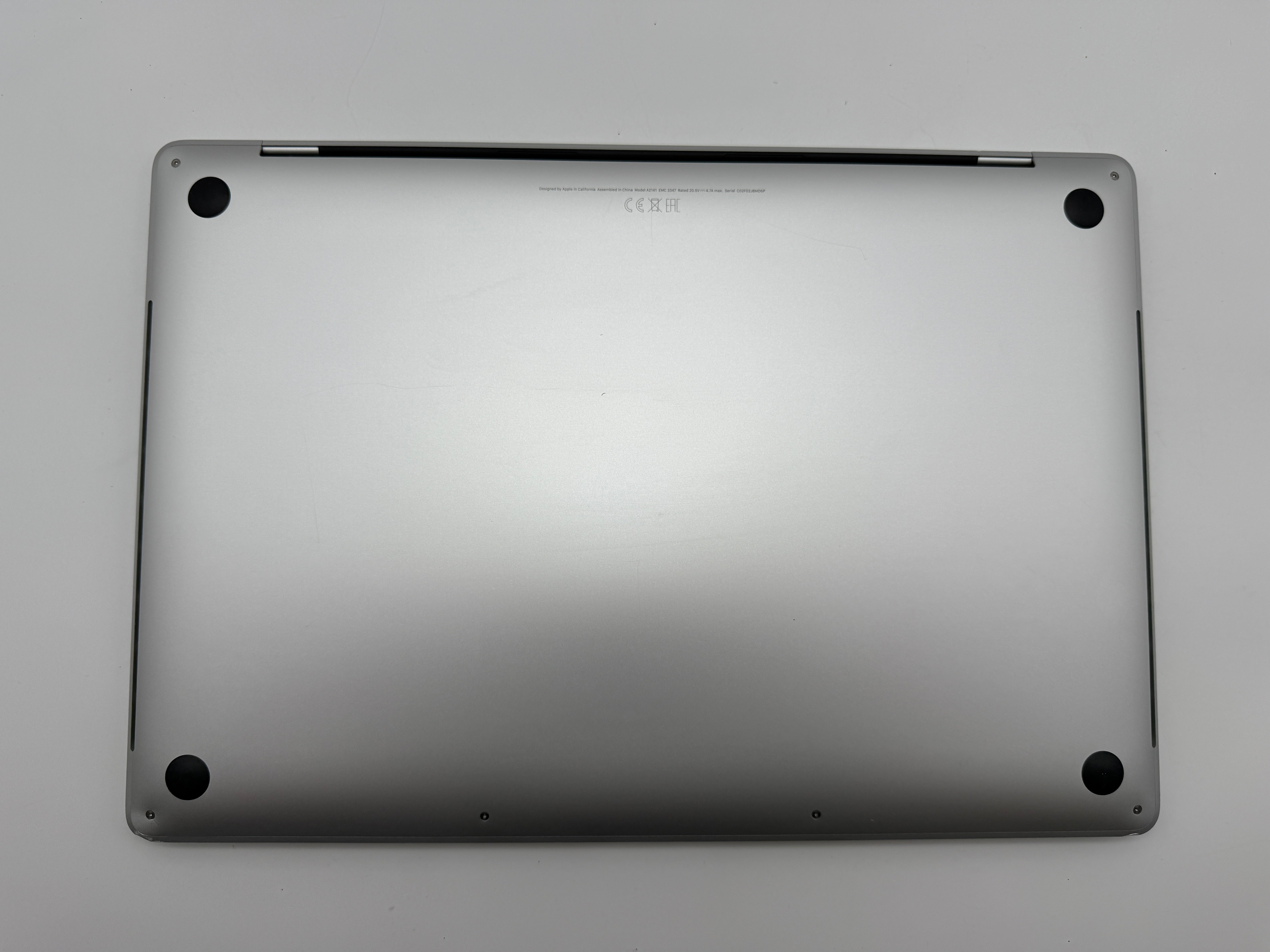 Macbook Pro 16" A2141 2019 2,6GHz i7 16GB 512GB 5300M Silber #PS241