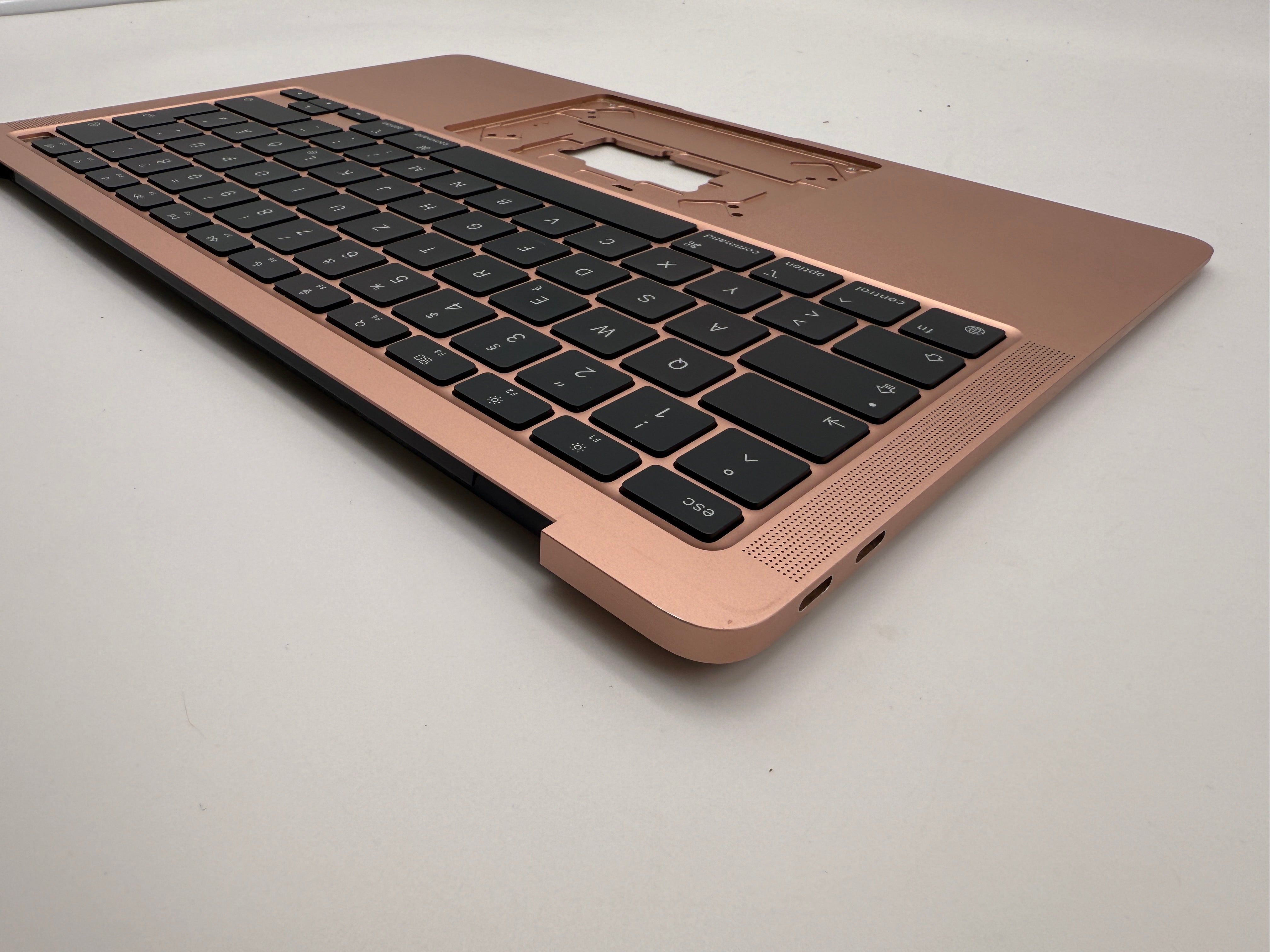 MacBook Air 13" 2020 A2337 Topcase QWERTZ Akku Tastatur Gold #T873
