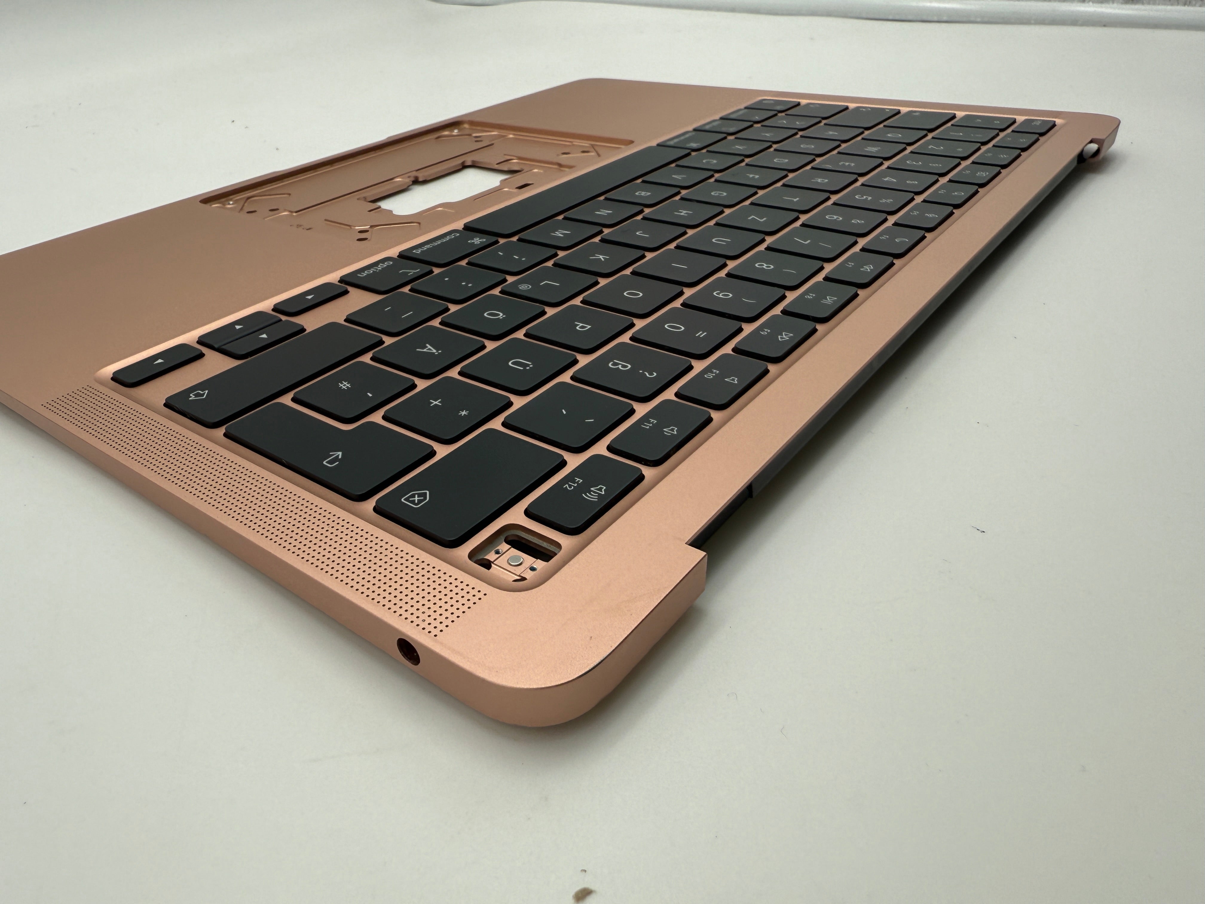 MacBook Air 13" 2020 A2337 Topcase QWERTZ Akku Tastatur Gold #T873