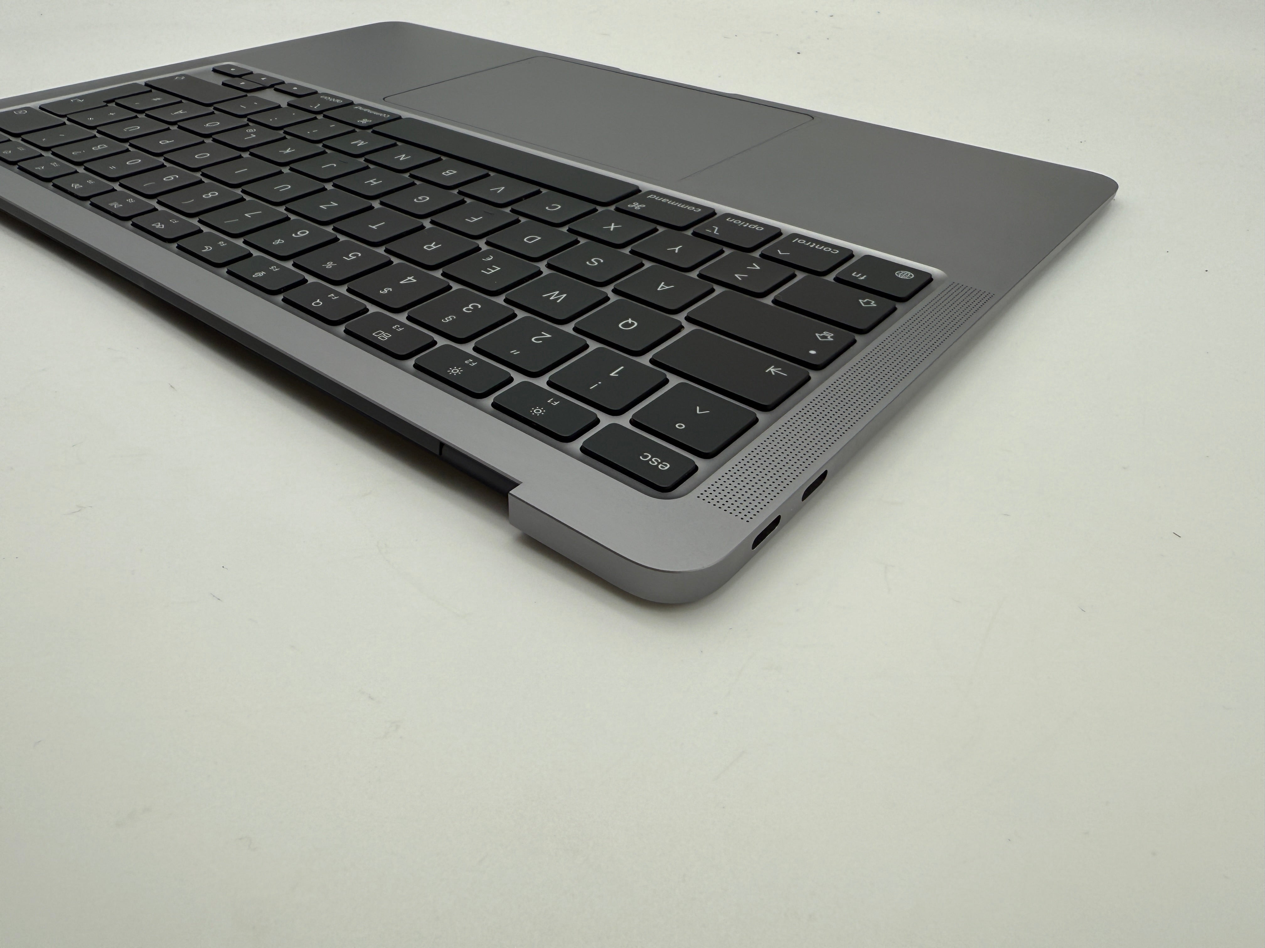 MacBook Air 13" 2020 A2337 Topcase QWERTZ Trackpad Tastatur Grau #T875