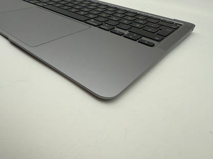 MacBook Air 13" 2020 A2337 Topcase QWERTZ Akku Tastatur Grau #T876