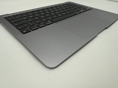 MacBook Air 13" 2020 A2337 Topcase QWERTZ Akku Tastatur Grau #T876