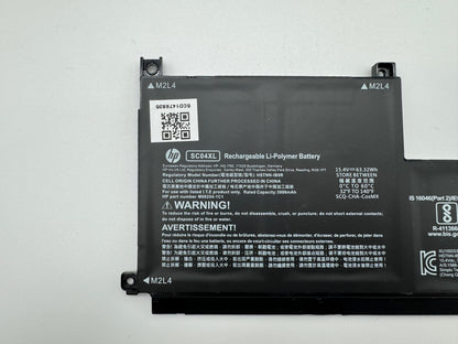 Original HP Envy 14 14-eb0252ng Akku Batterie SC04XL 63,3Wh 3907MAh 15,4V