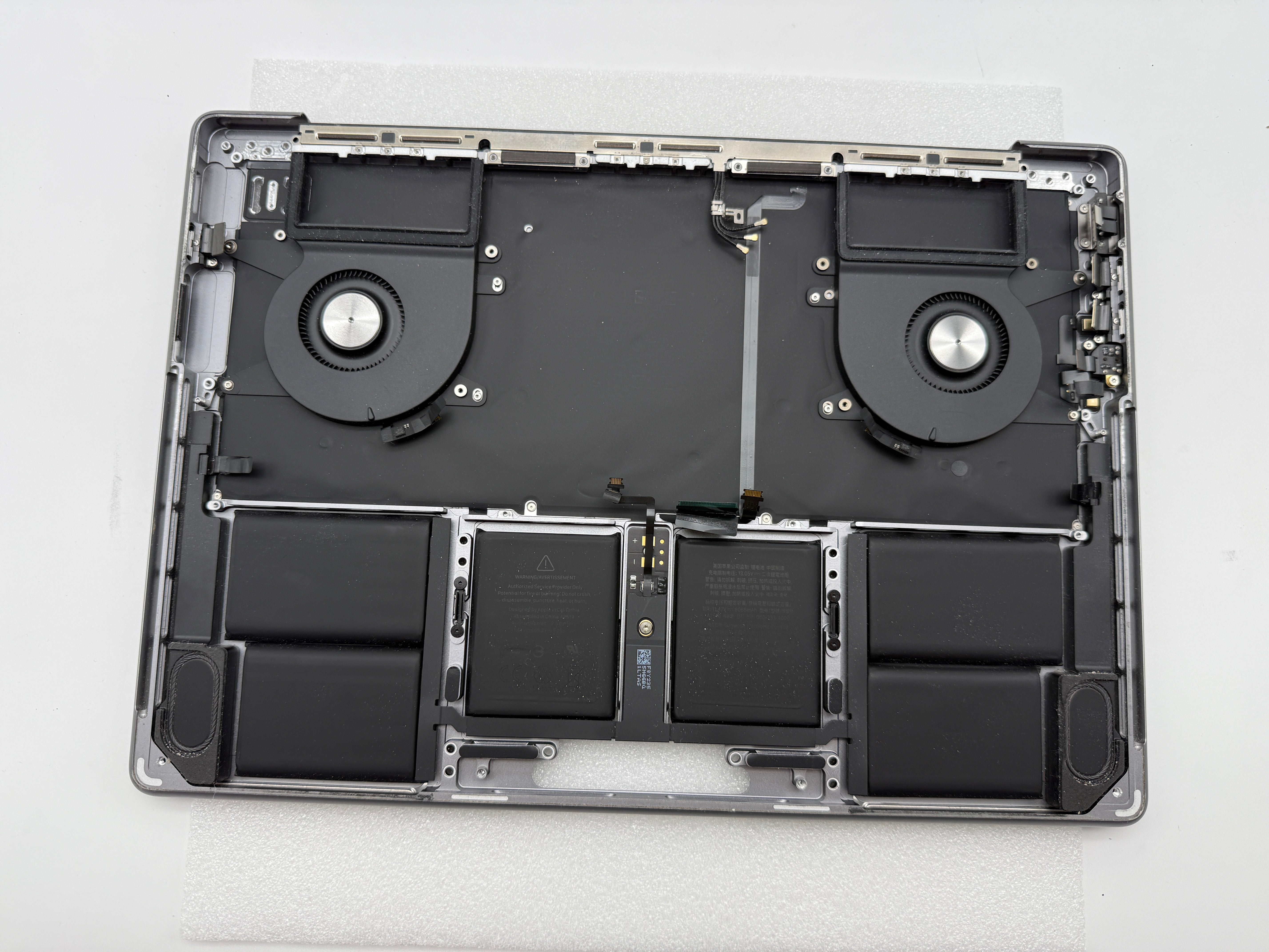 Macbook Pro 14" 2021 A2442 Topcase QWERTY UK Tastatur Spacegrau #T877