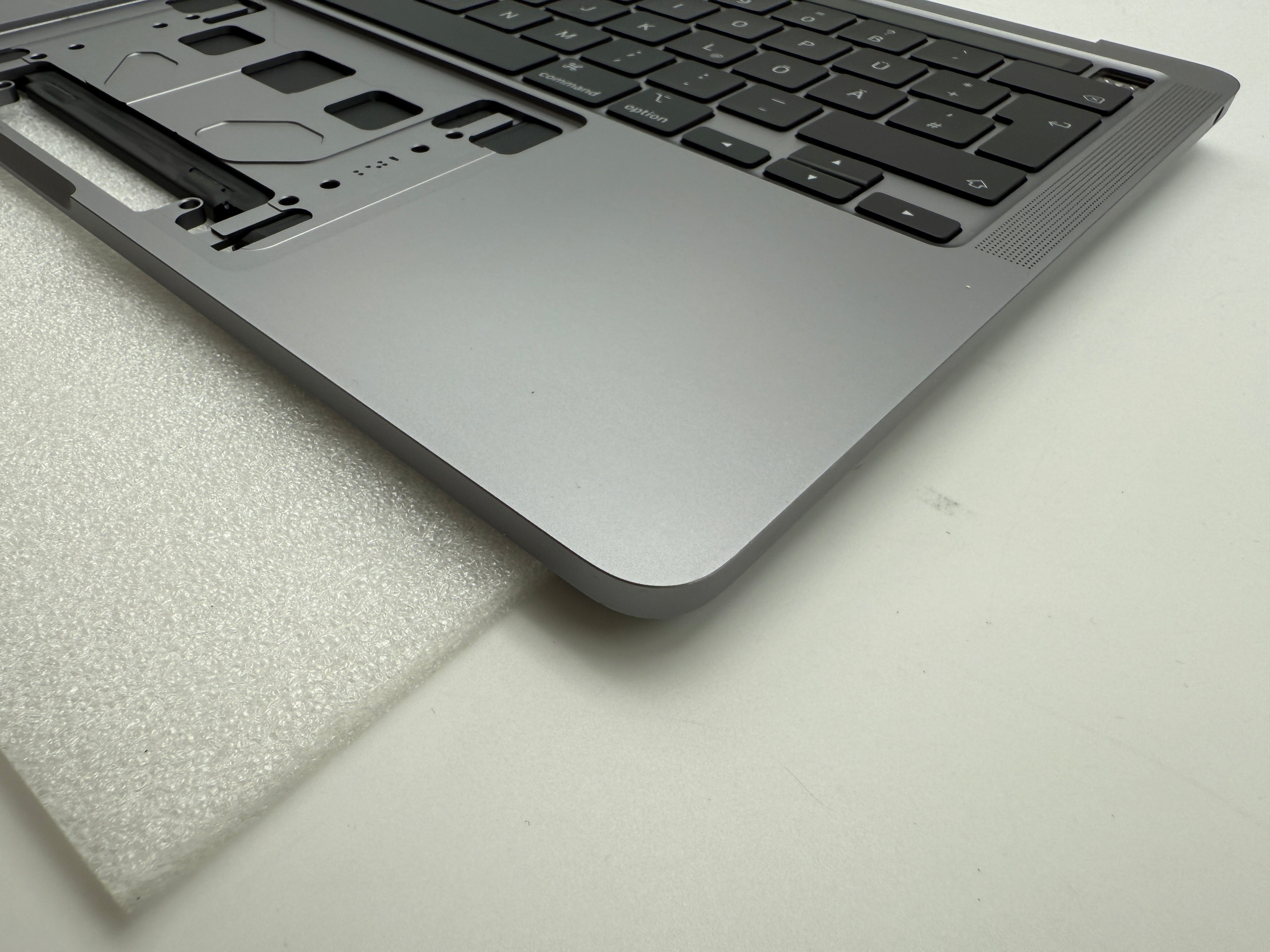 Macbook Pro 13" 2020 2022 A2338 Topcase QWERTZ Spacegrau Grau #T877