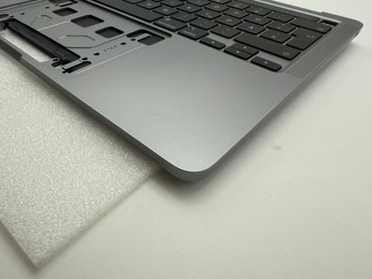Macbook Pro 13" 2020 2022 A2338 Topcase QWERTZ Spacegrau Grau #T877